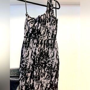 BCBG Maxazaria One Shoulder bodycon Dress